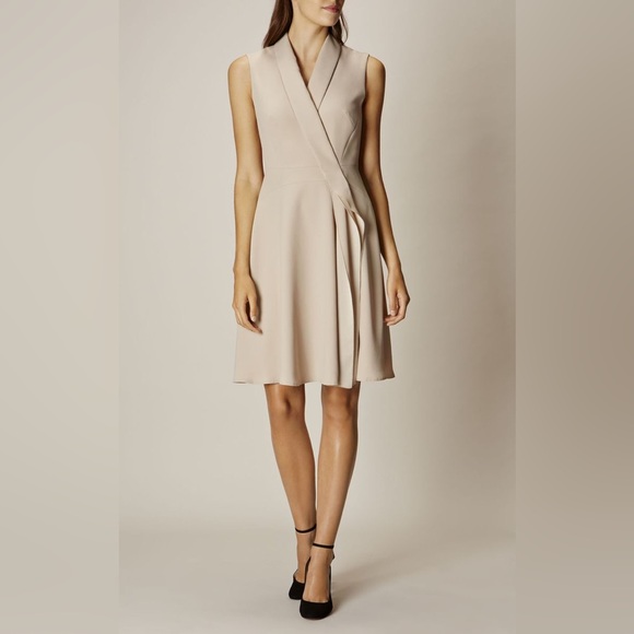 Karen Millen Ruffle-front Wrap Dress - Picture 4 of 12